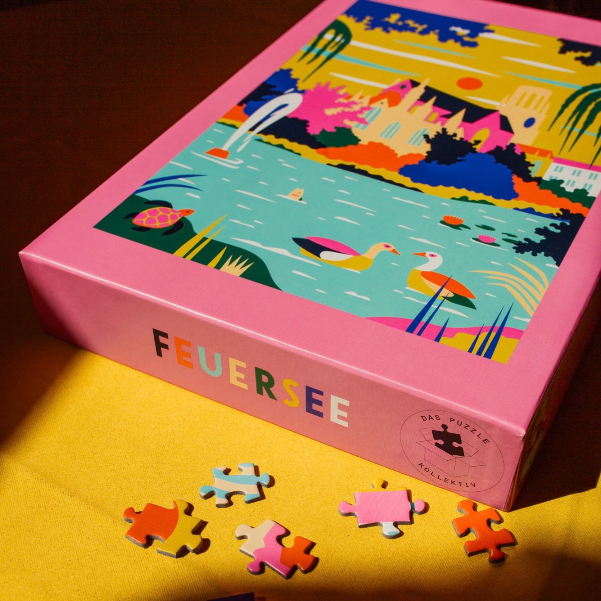 Das Puzzle Kollektiv - Puzzle "Feuersee" 1000 Teile
