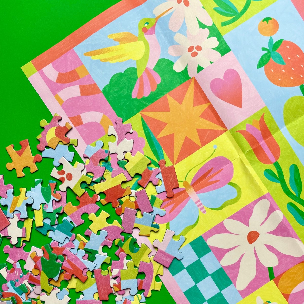 Das Puzzle Kollektiv - Puzzle "Walk In The Garden" 200 Teile