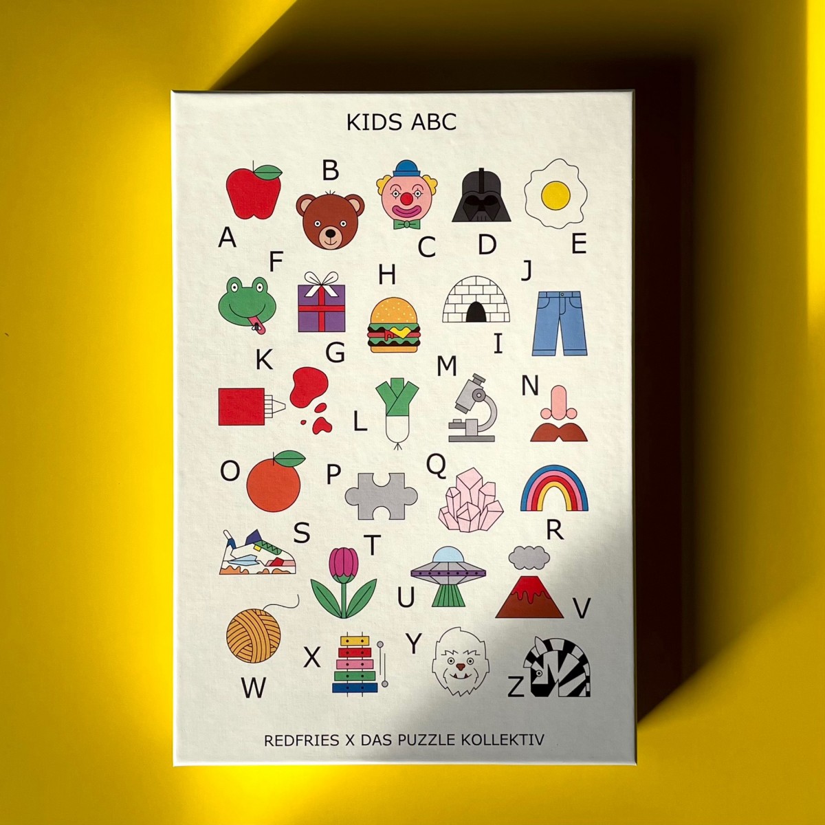 Das Puzzle Kollektiv - "KIDS ABC" 100 Teile