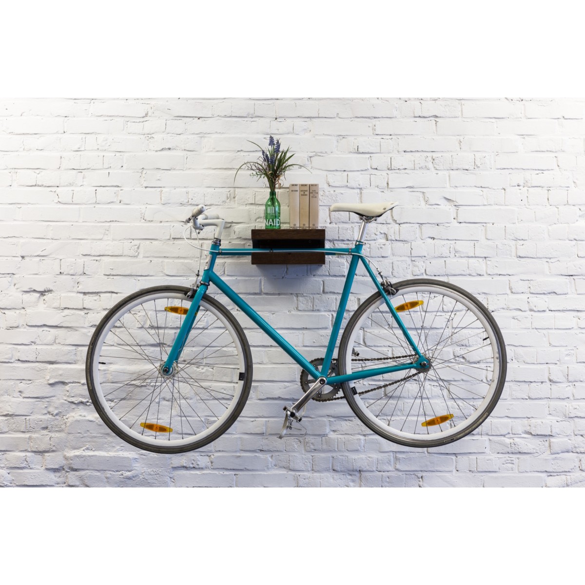 FRANZ JOSEF Fahrrad Wandhalterung aus Holz