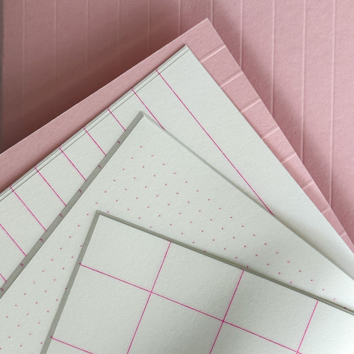 Notizbuch Dreierpack – Grid
 – HERR & FRAU RIO