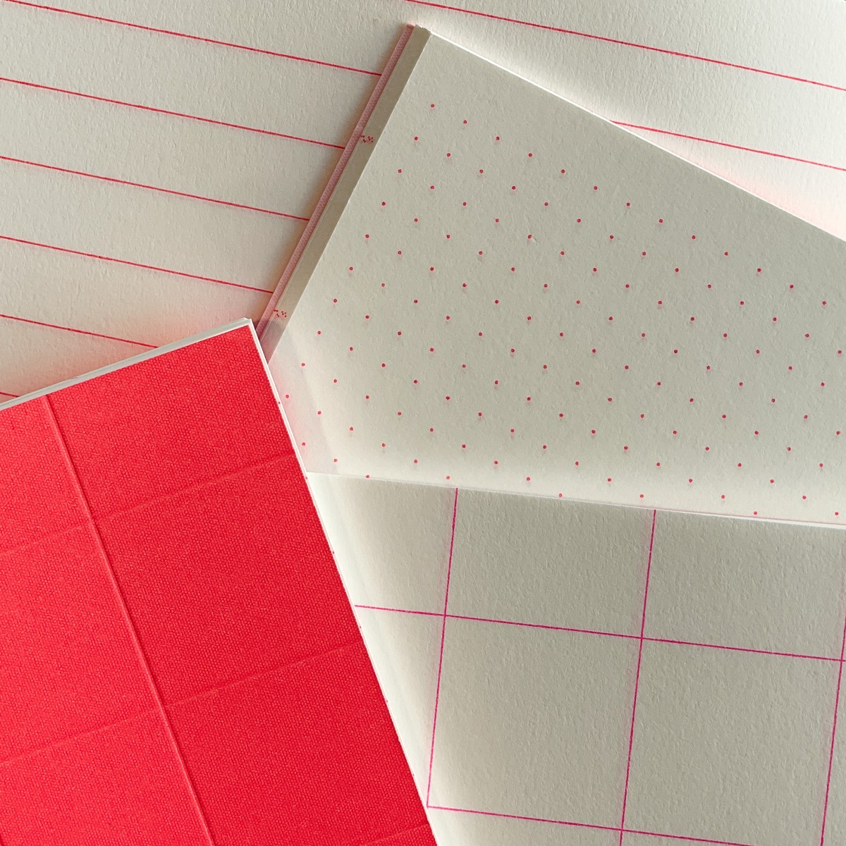 Grid Neon Notizbuch