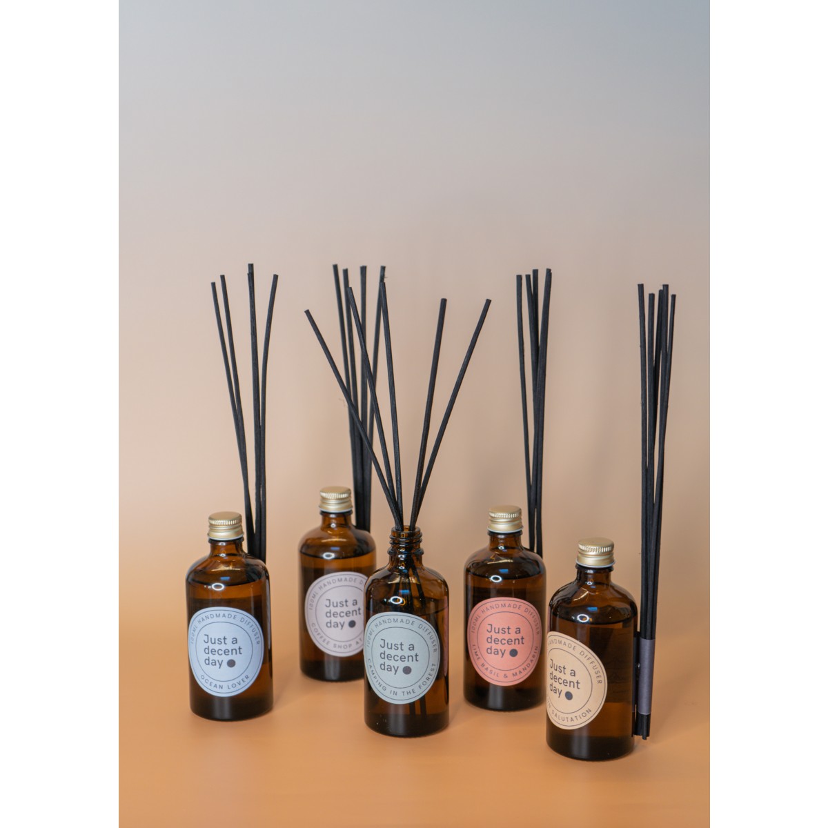 Diffuser mit Duftstäbchen - Camping in the forest -handmade - Just a decent day