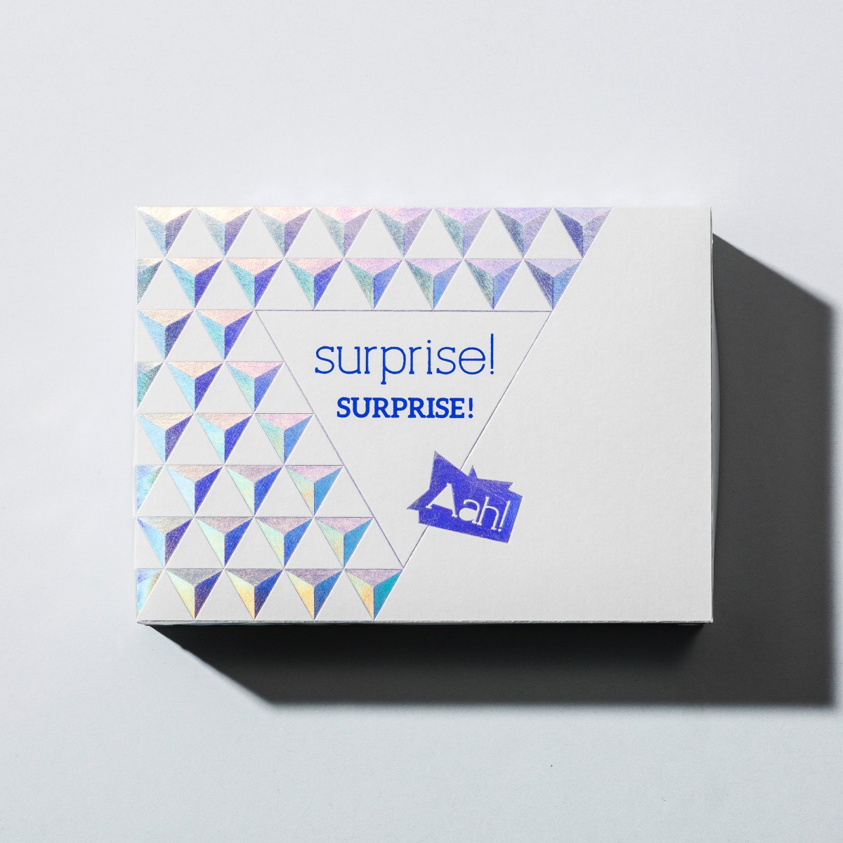 Geschenkbox surprise · Reliefprägung – Jo the brand