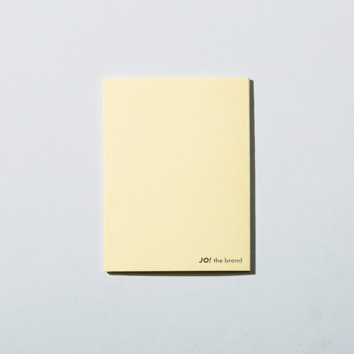 Grußkarte super cool · sorbet yellow – Jo the brand