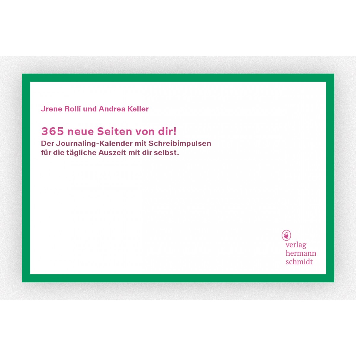 365 neue Seiten von dir (Journaling-Kalender 2026)