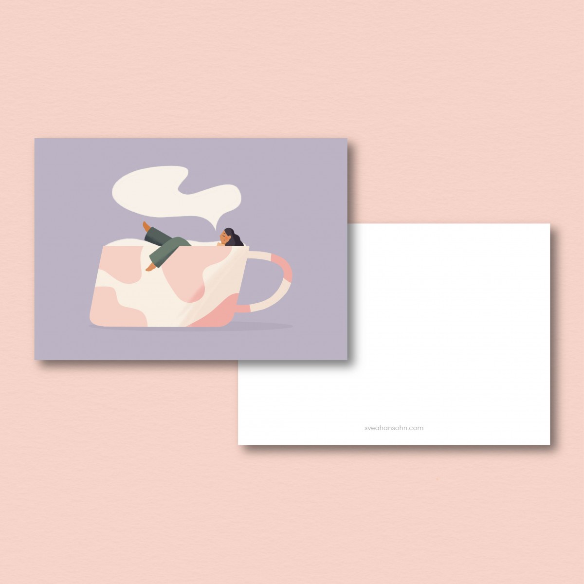 Kaffeebad – Postkarte A6
