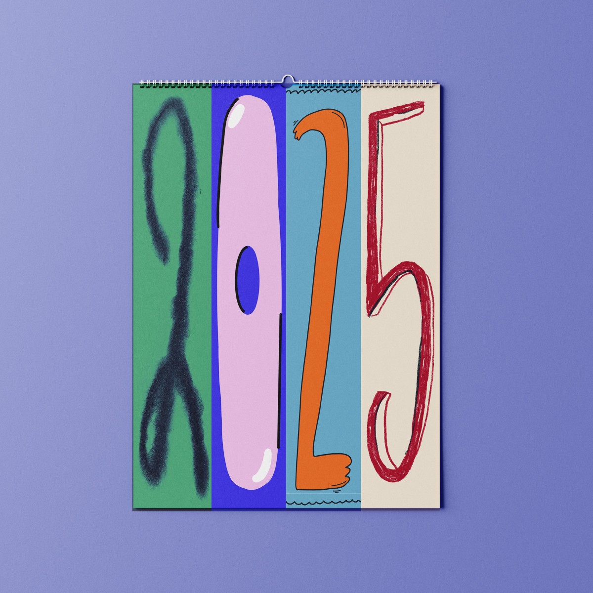 Girls in Motion Wandkalender 2025, DIN A4