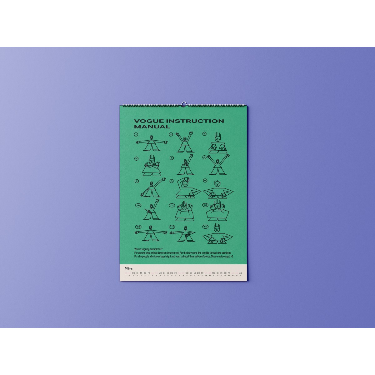 Girls in Motion Kalender 2025 A4