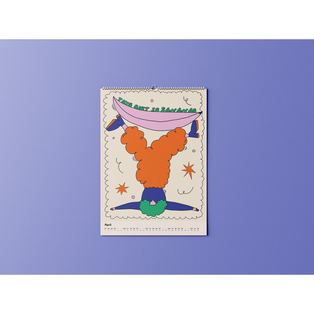 Girls in Motion Kalender 2025 A4