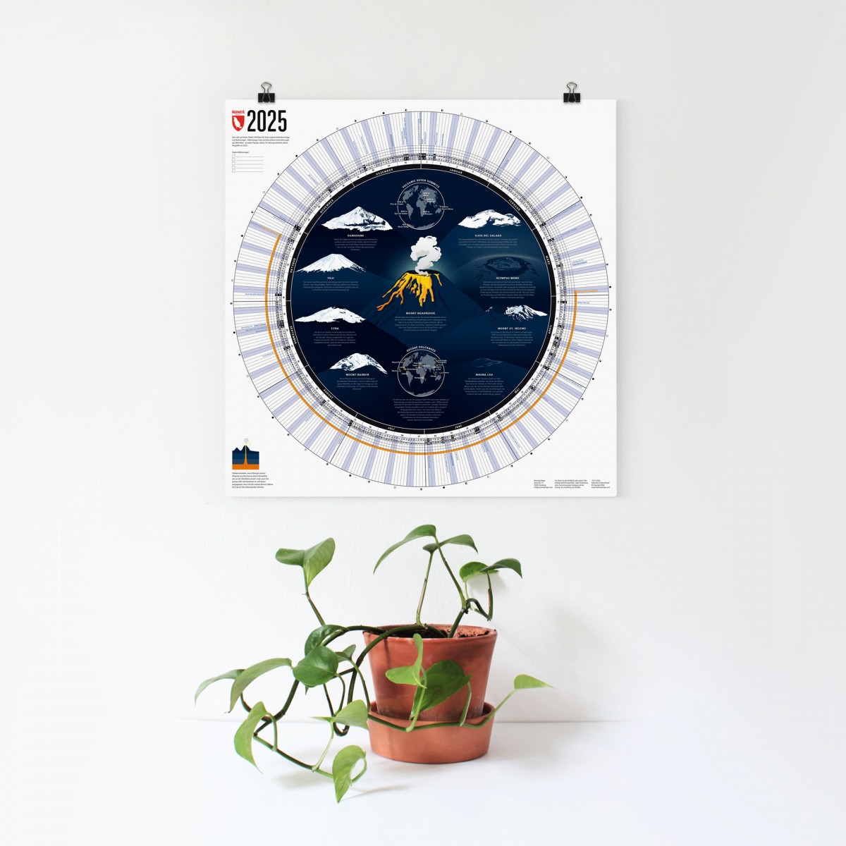 Jahreskalender 2025 – Marmota Maps