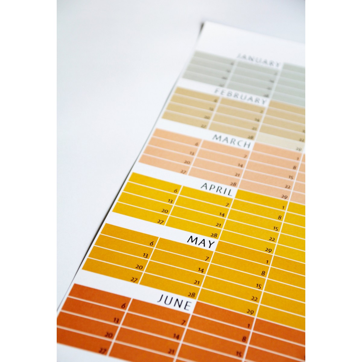 Geburtstagskalender | Immerwährender Kalender | beidseitig bedruckt | Limited Editon | Umweltfreundlich gedruckt auf Recyclingpapier