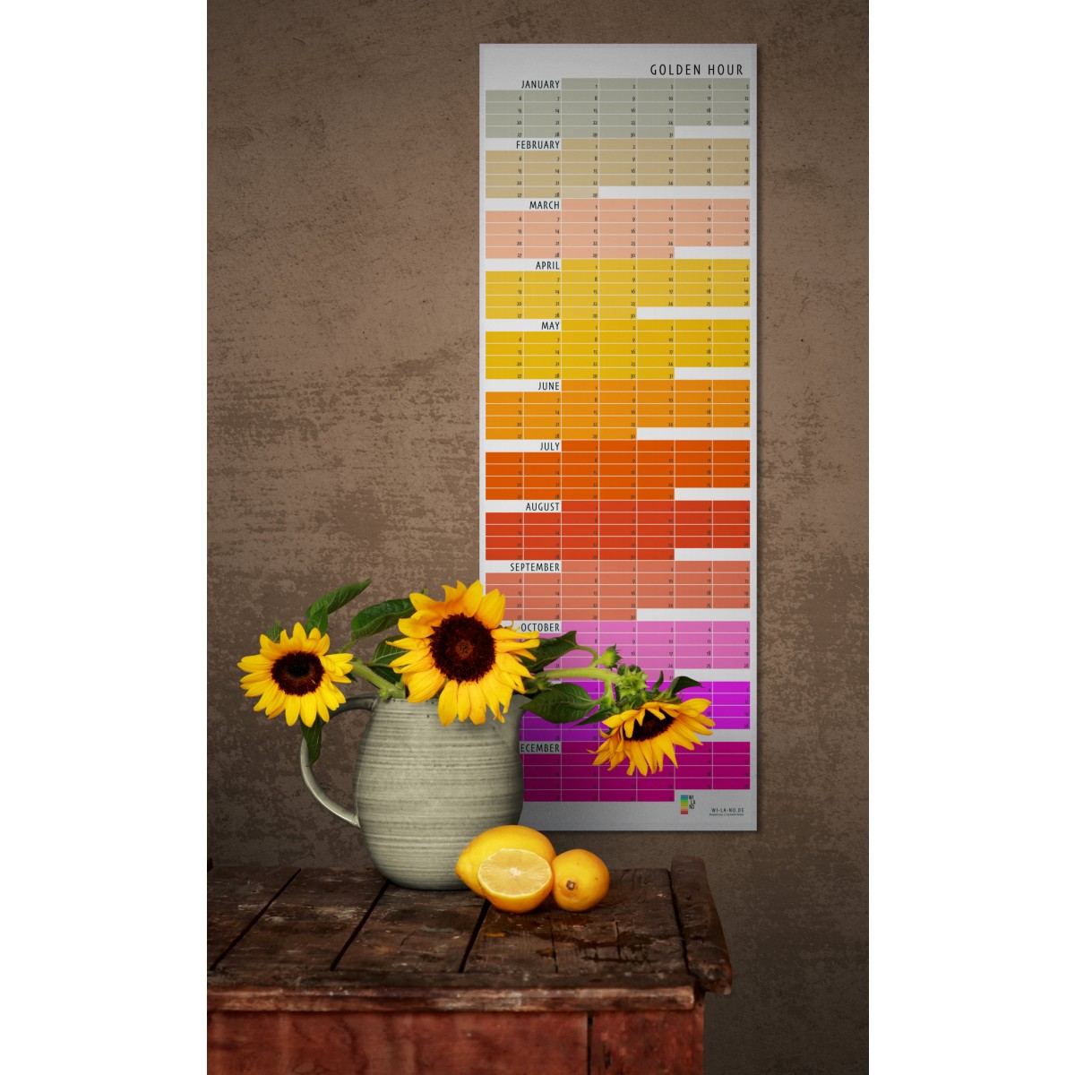 Geburtstagskalender | Immerwährender Kalender | beidseitig bedruckt | Limited Editon | Umweltfreundlich gedruckt auf Recyclingpapier