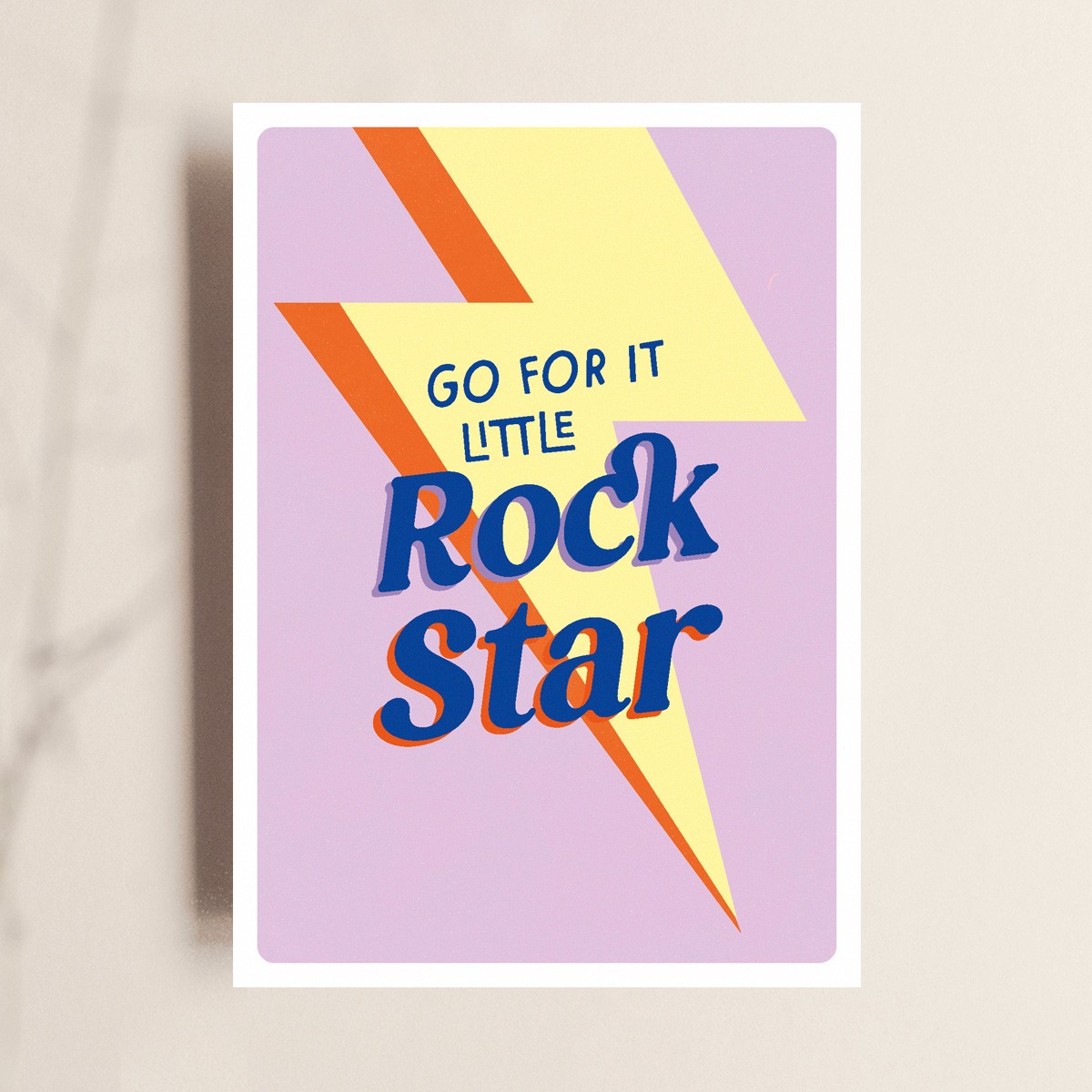Karte "Rockstar", Grußkarte, Mutmachkarte, TANTE TIA