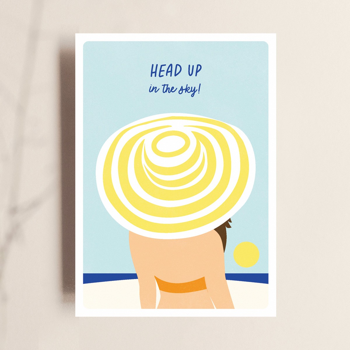 Postkarte, Head Up In The Sky!, TANTE TIA