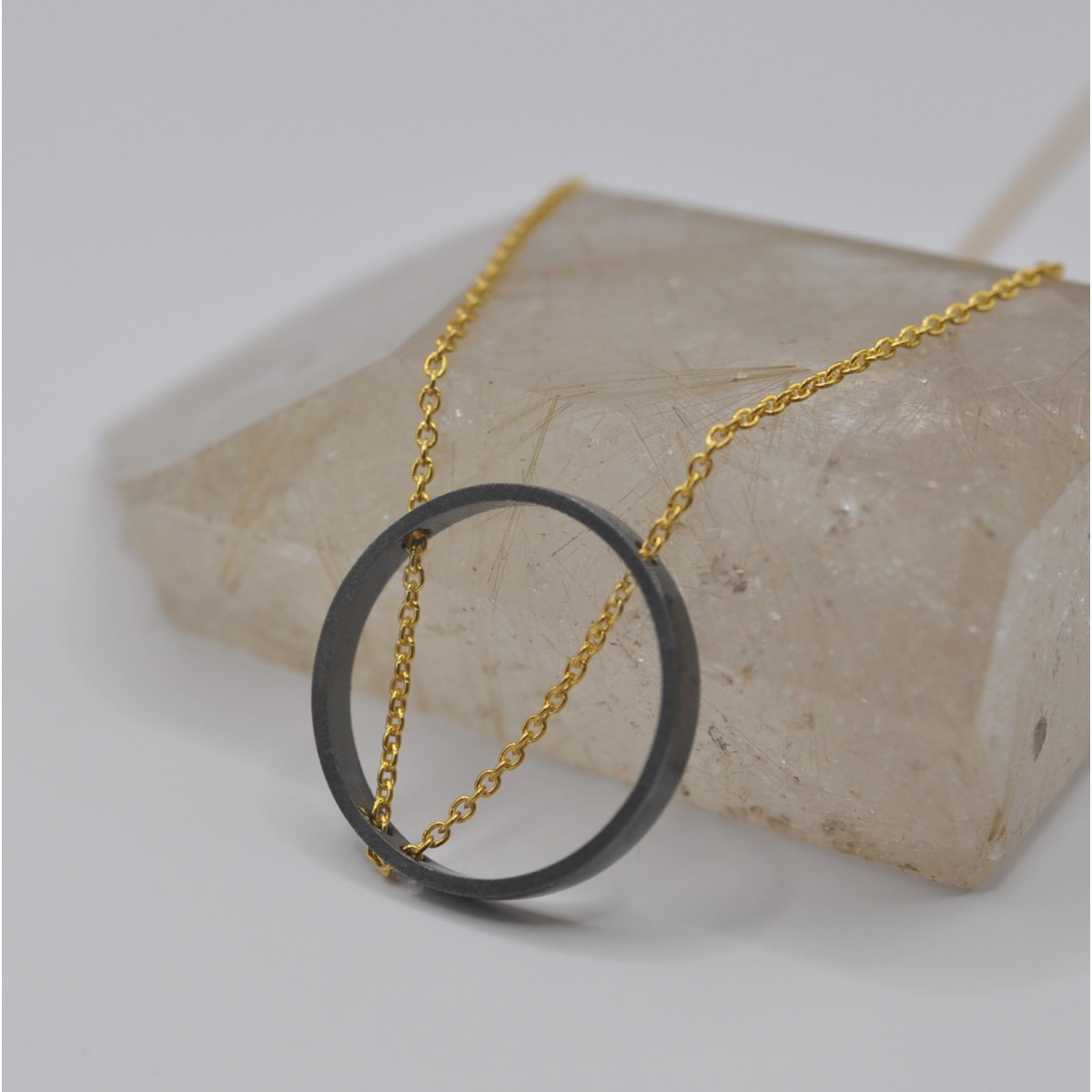 Kette "Durchgezogen" Rund aus 925/- Silber von DOPPELLUDWIG