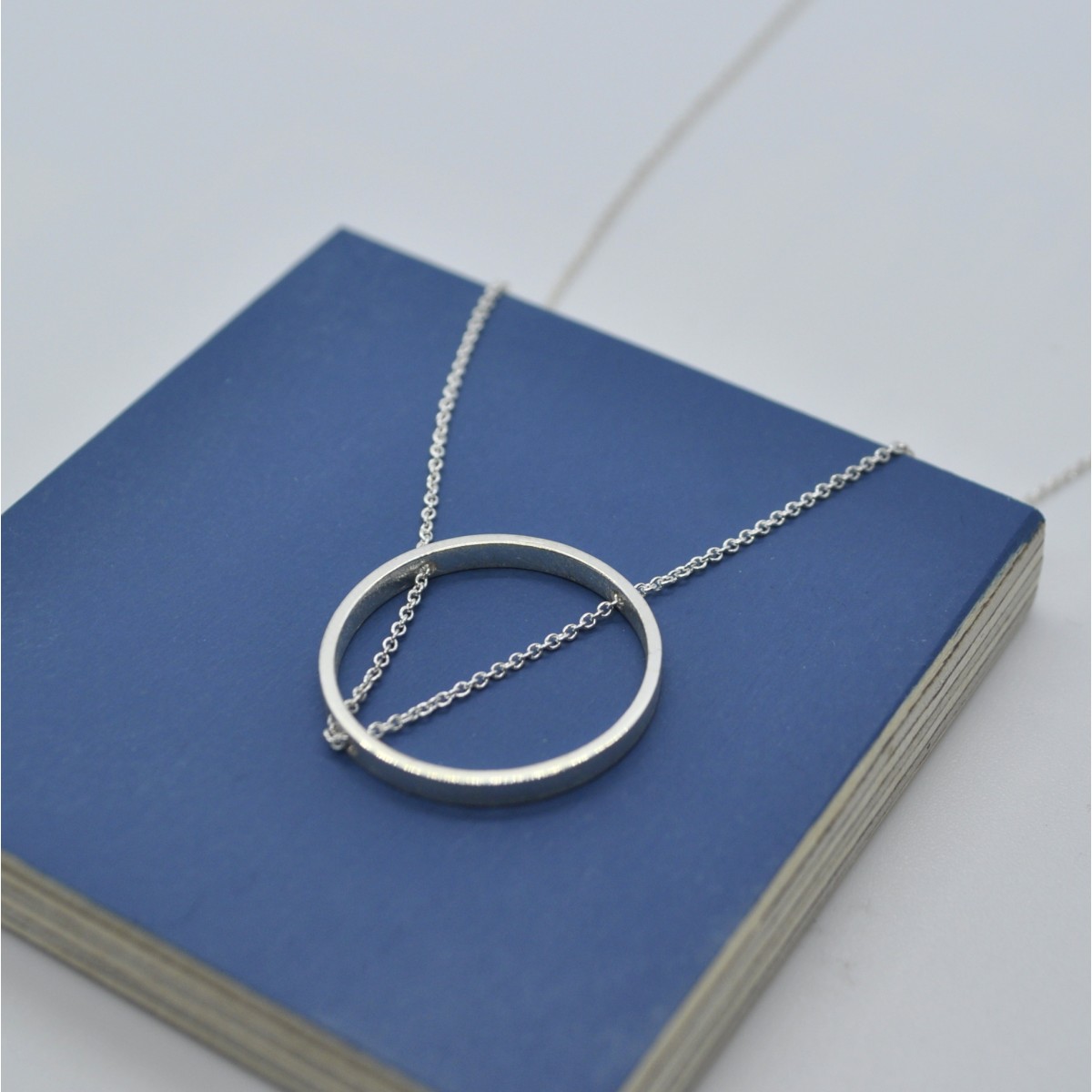 Kette "Durchgezogen" Rund aus 925/- Silber von DOPPELLUDWIG