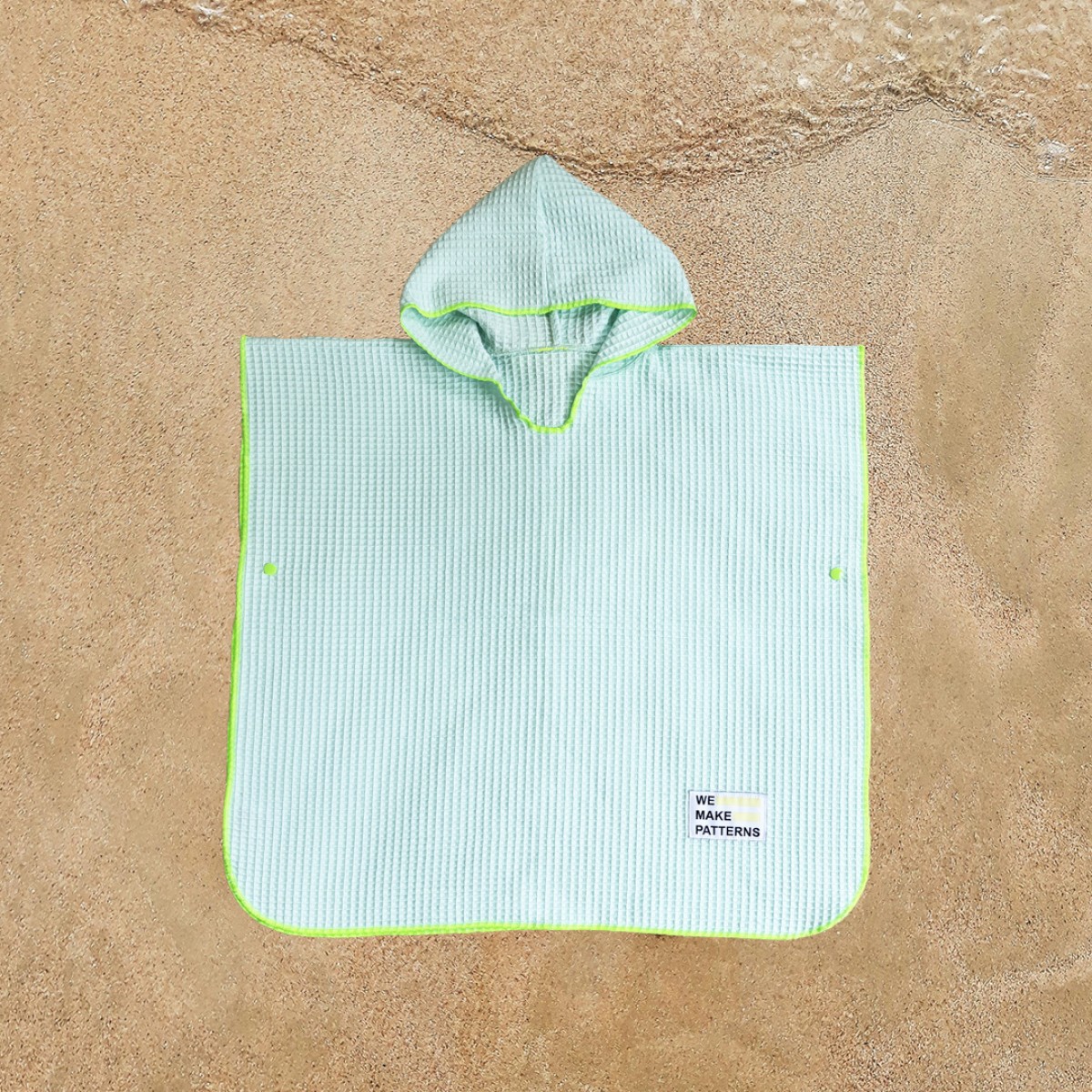 We Make Patterns - Kinderponcho Mint