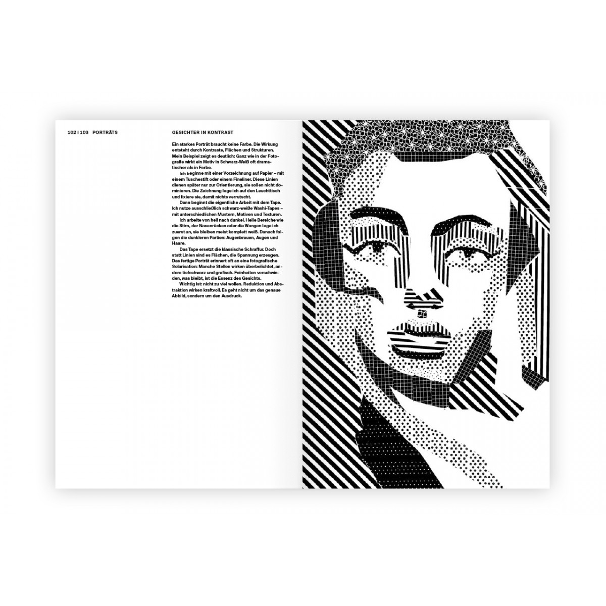 Kunst kleben. Washi Tape Art. 
Das Tutorial Kunst kleben. Washi Tape Art. 
Das Tutorial