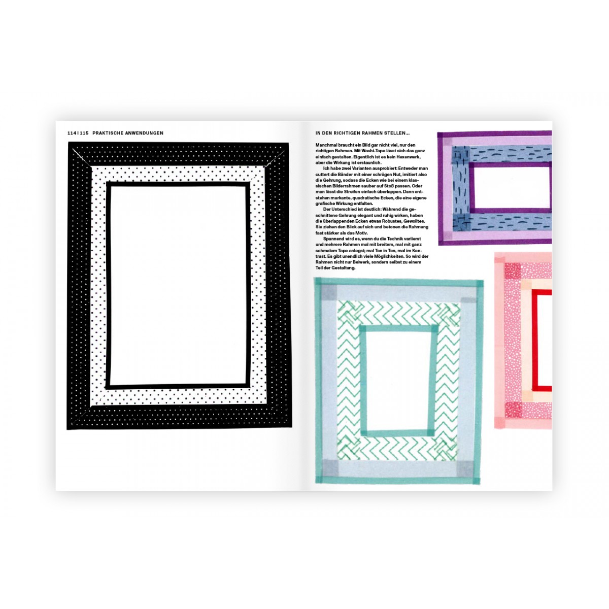 Kunst kleben. Washi Tape Art. 
Das Tutorial Kunst kleben. Washi Tape Art. 
Das Tutorial