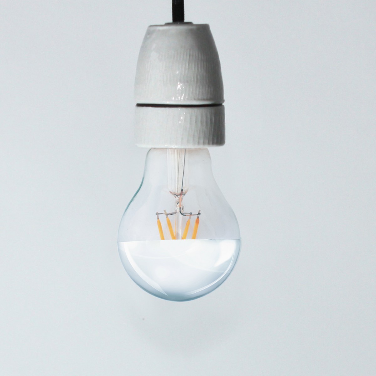 LED, Kopfspiegel Silber, E27, 6 Watt