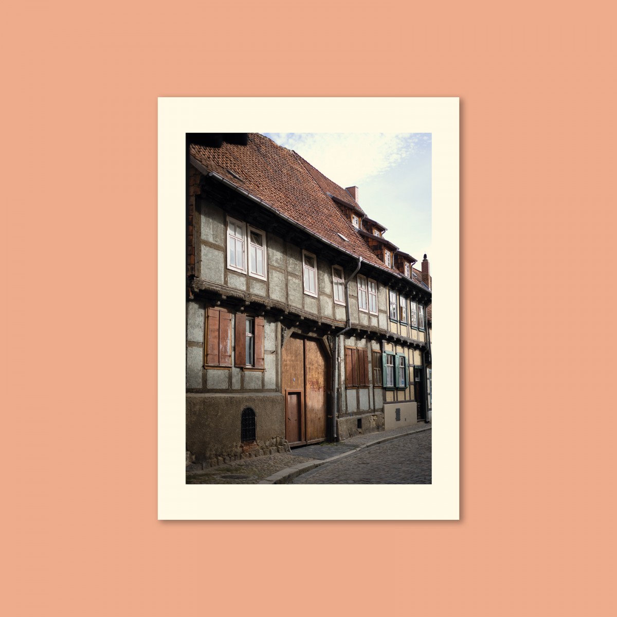 Word 4 // Limitierte Print Edition (50 x 70) // The Quedlinburger