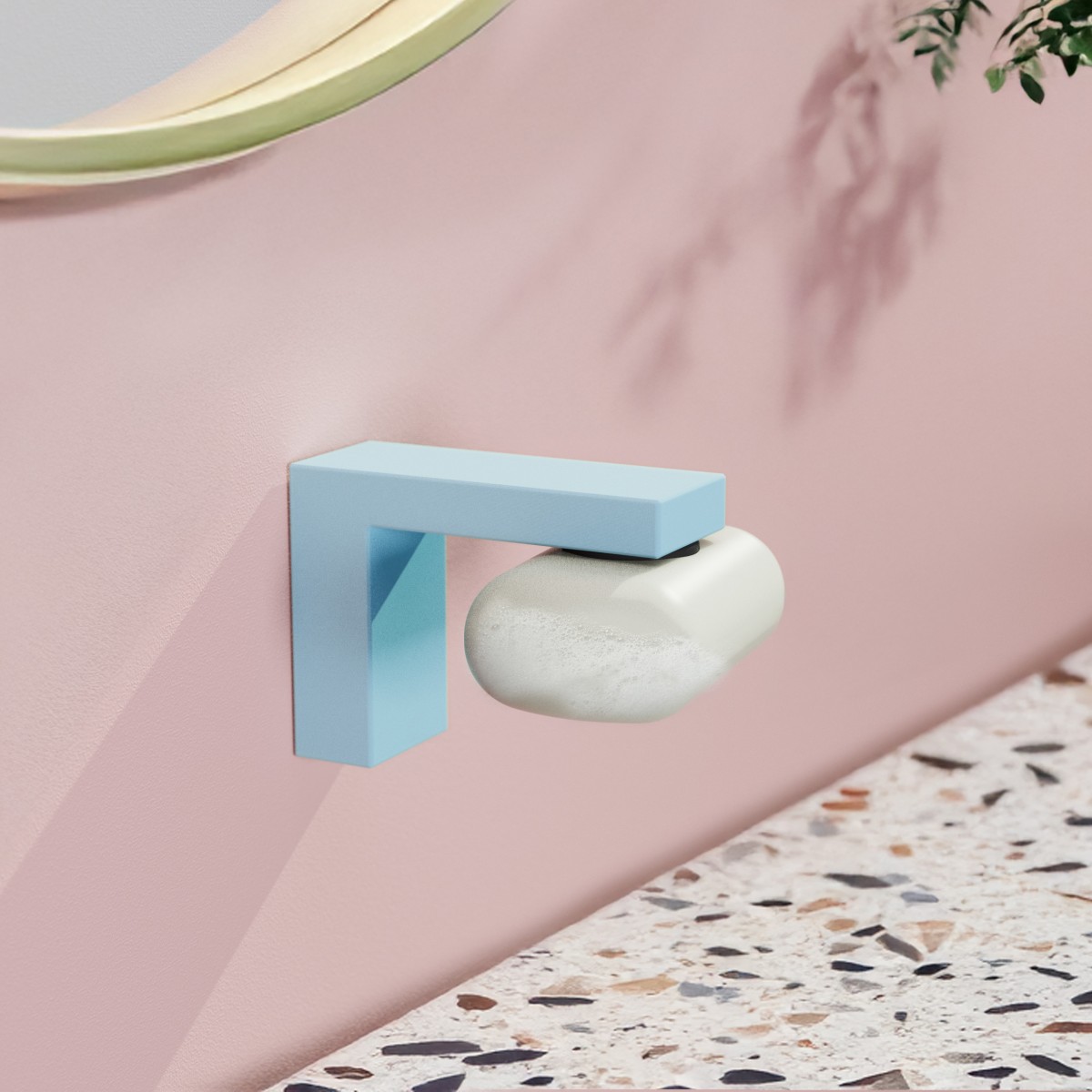 Magnetischer Seifenhalter mit innovativer Seifenkrone - superstark und aus nachhaltigem Material - von Grellroth Design