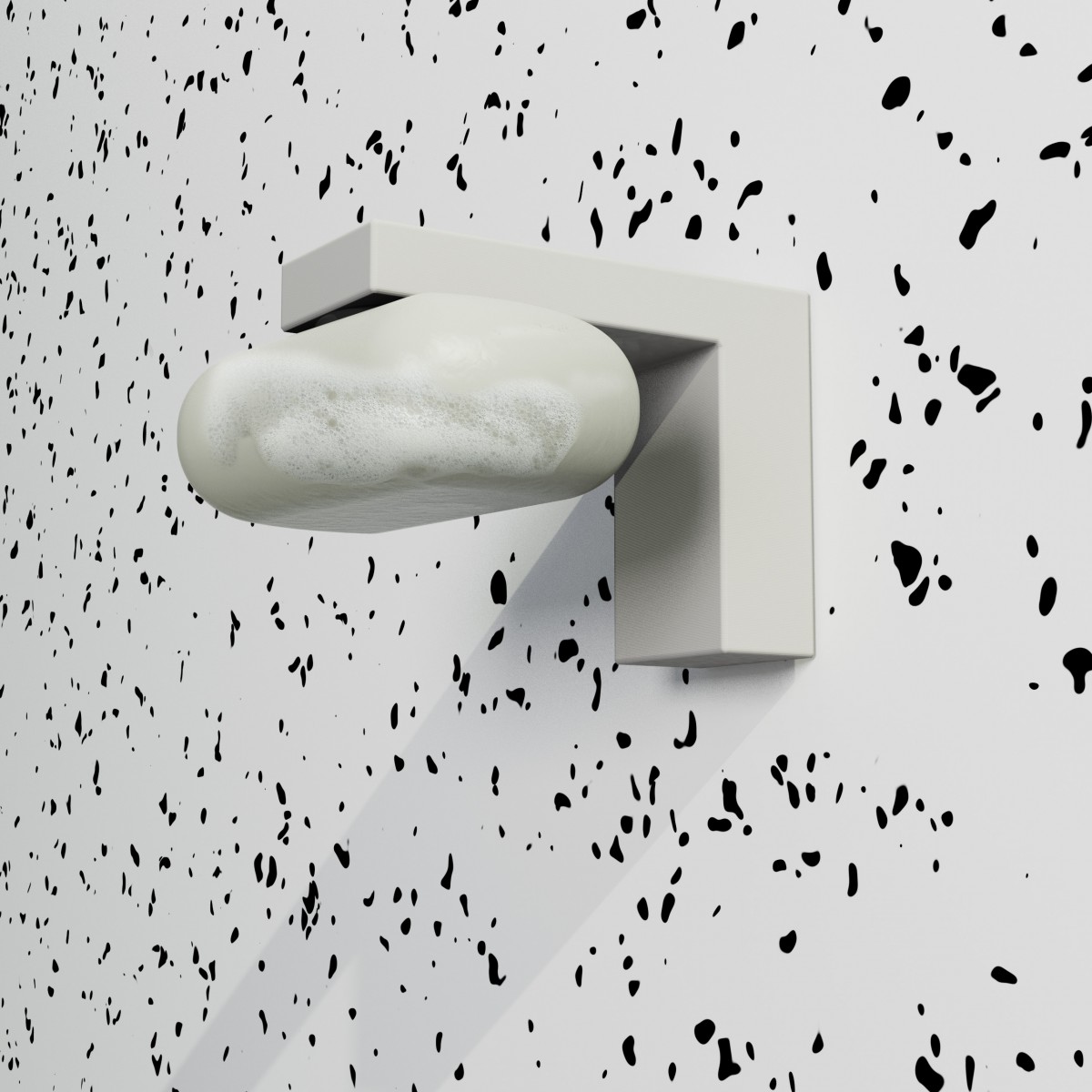Magnetischer Seifenhalter mit innovativer Seifenkrone- superstark und aus nachhaltigem Material 