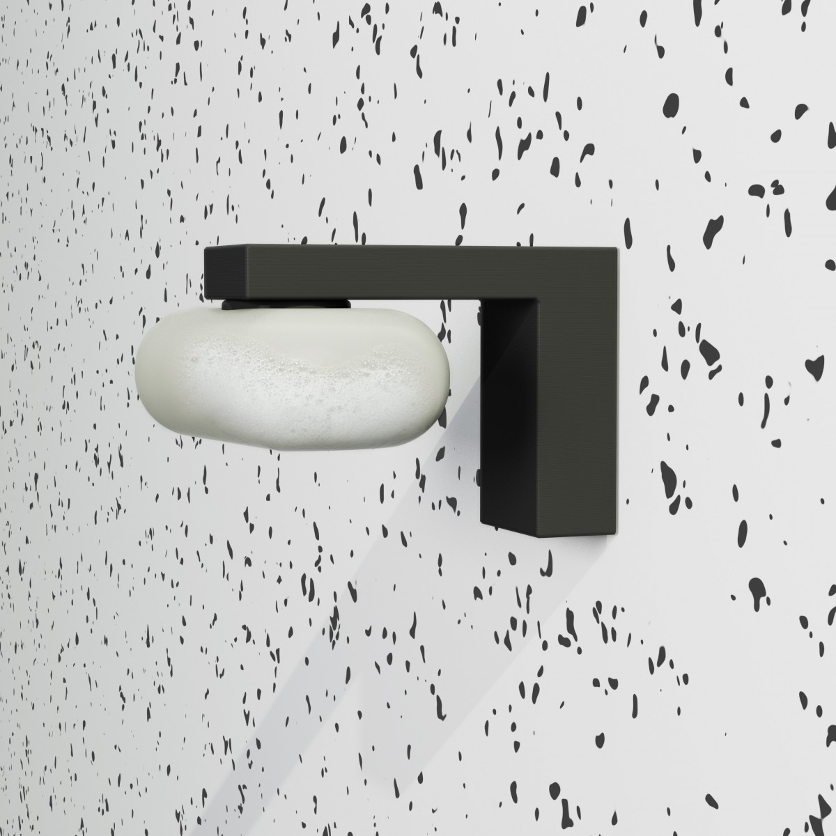 Magnetischer Seifenhalter mit innovativer Seifenkrone - superstark und aus nachhaltigem Material - von Grellroth Design