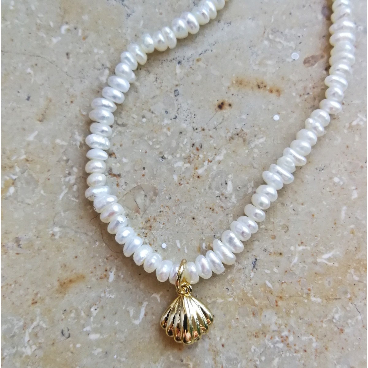 WUNDERVOLL Conchiglia Pearl Choker
