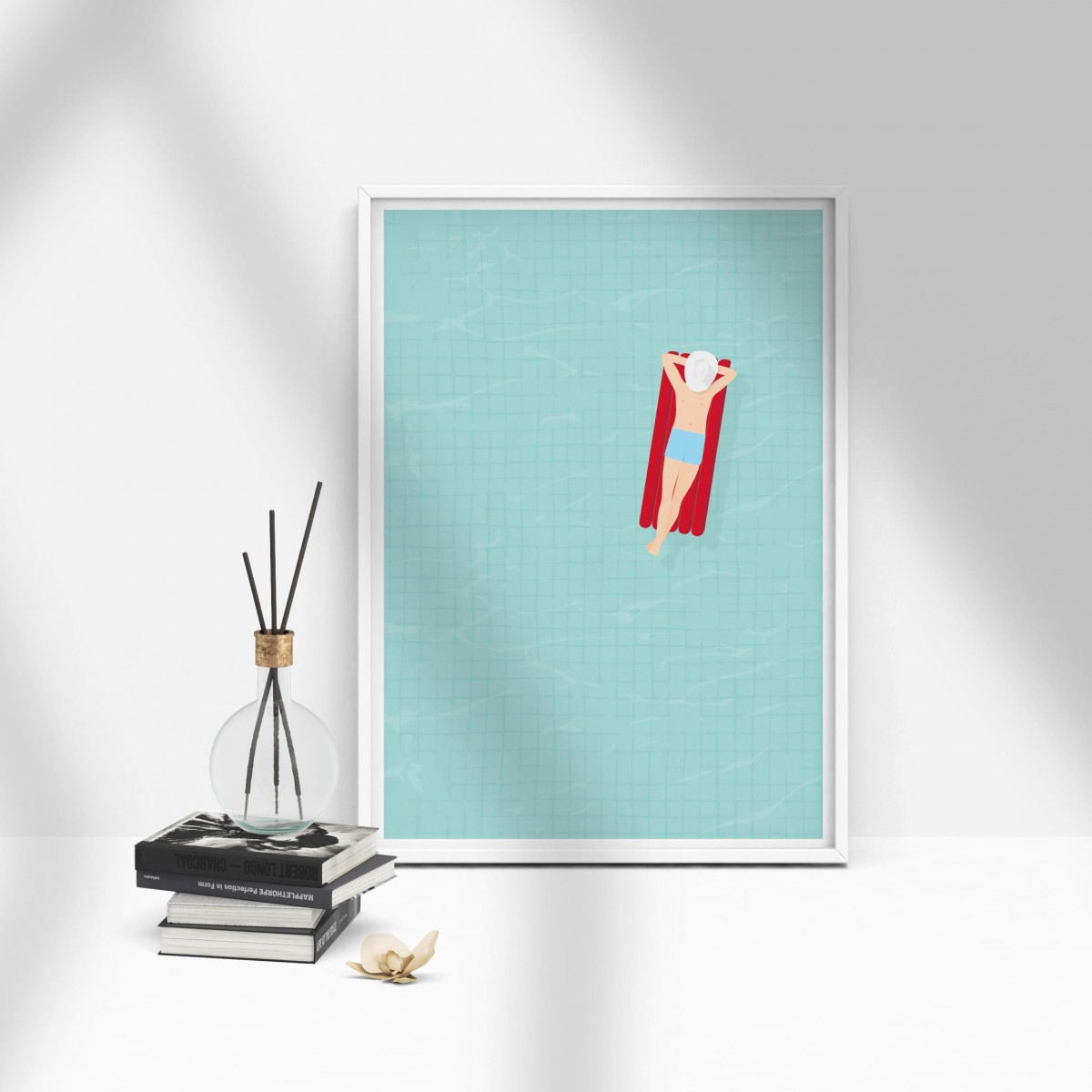 Amy & Kurt Berlin A3 Artprint "Luftmatratze"