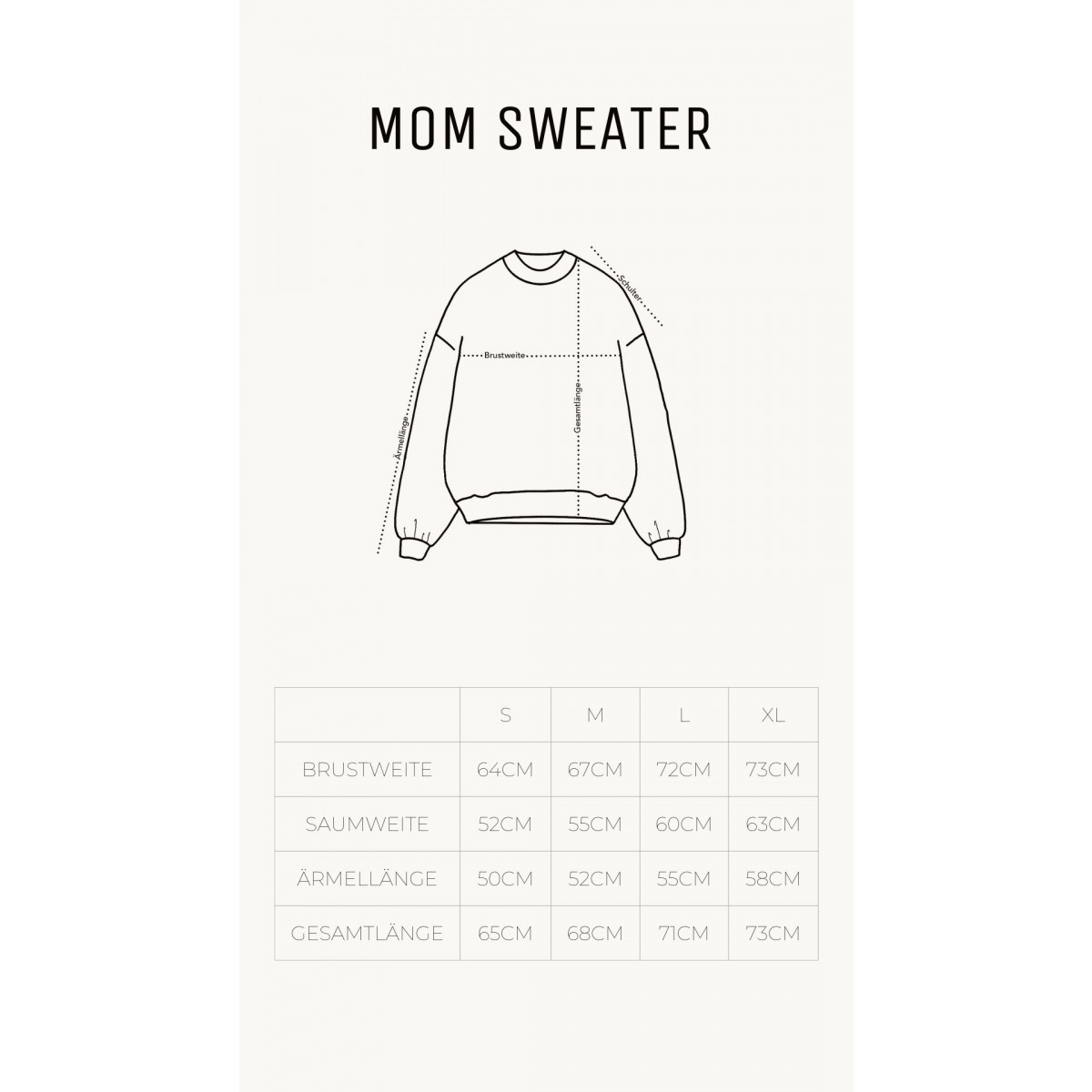 MOM Sweater l Zitrone l melots