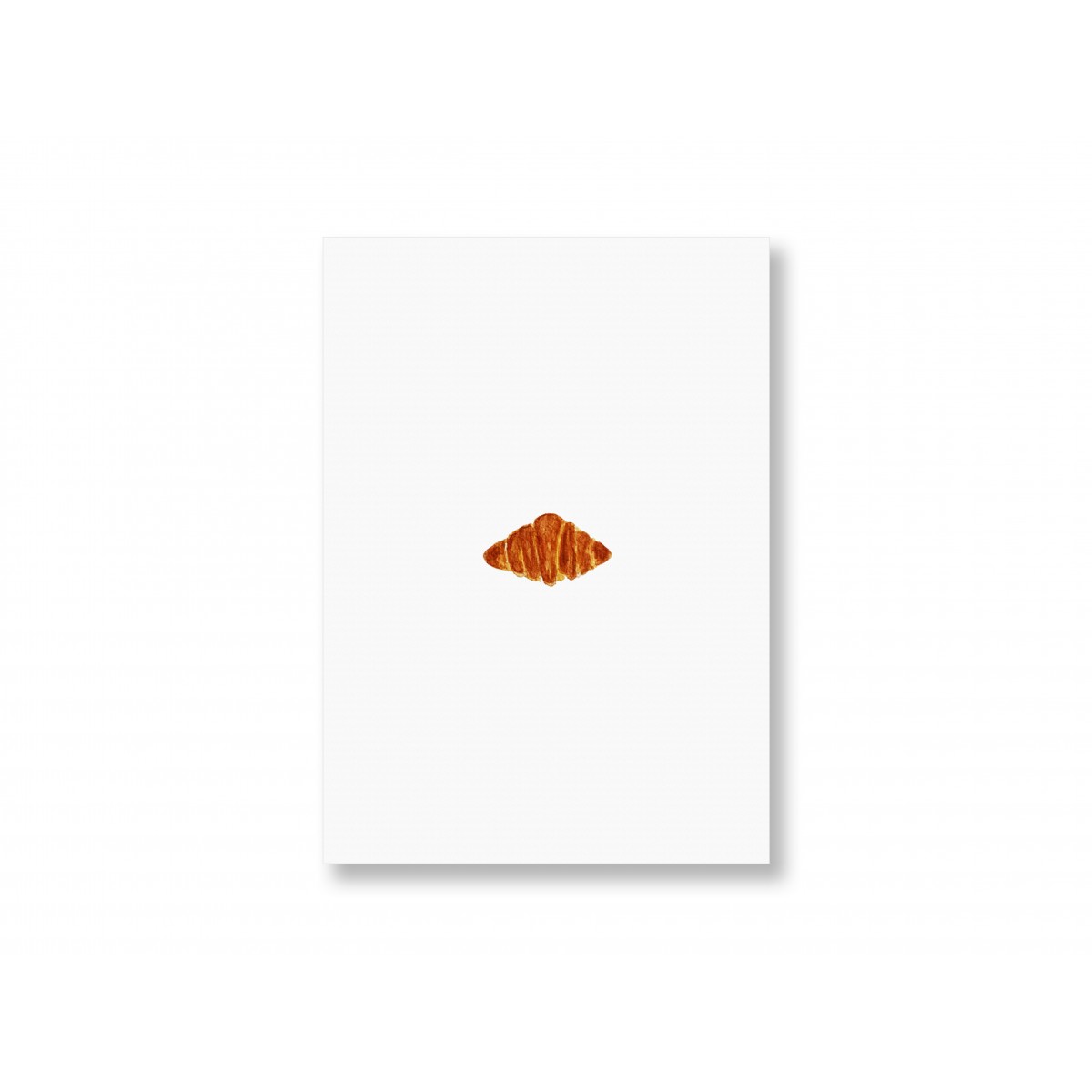 Postkarte Croissant, 3er-Set - SANS.
