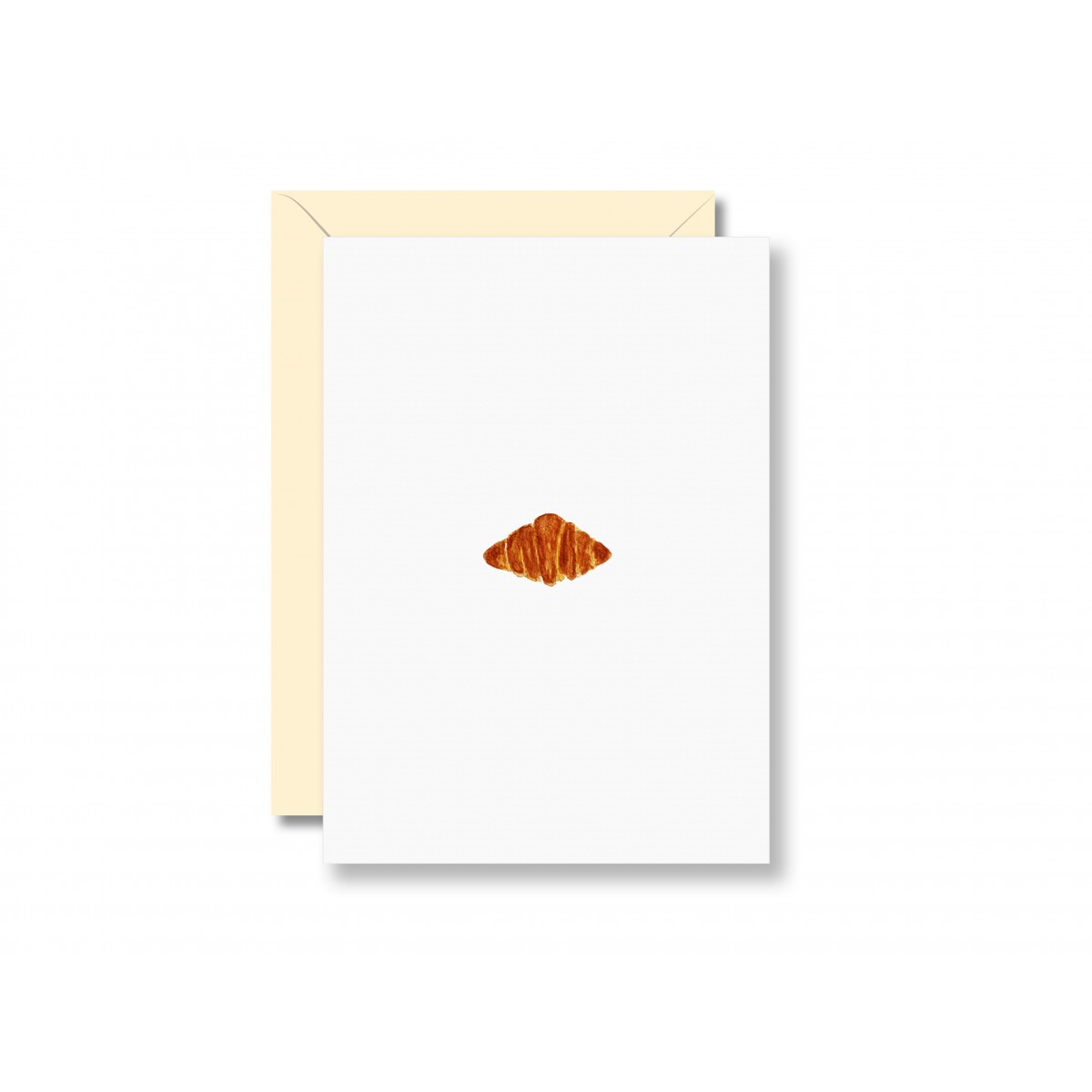Postkarte Croissant, 3er-Set - SANS.