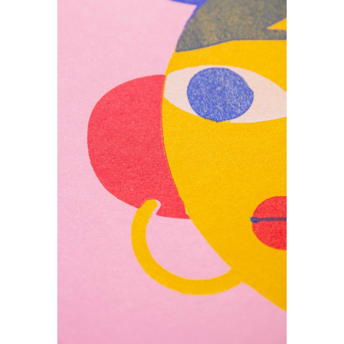 Martin Krusche - Schablonendruck »Mädchen«, DINA4