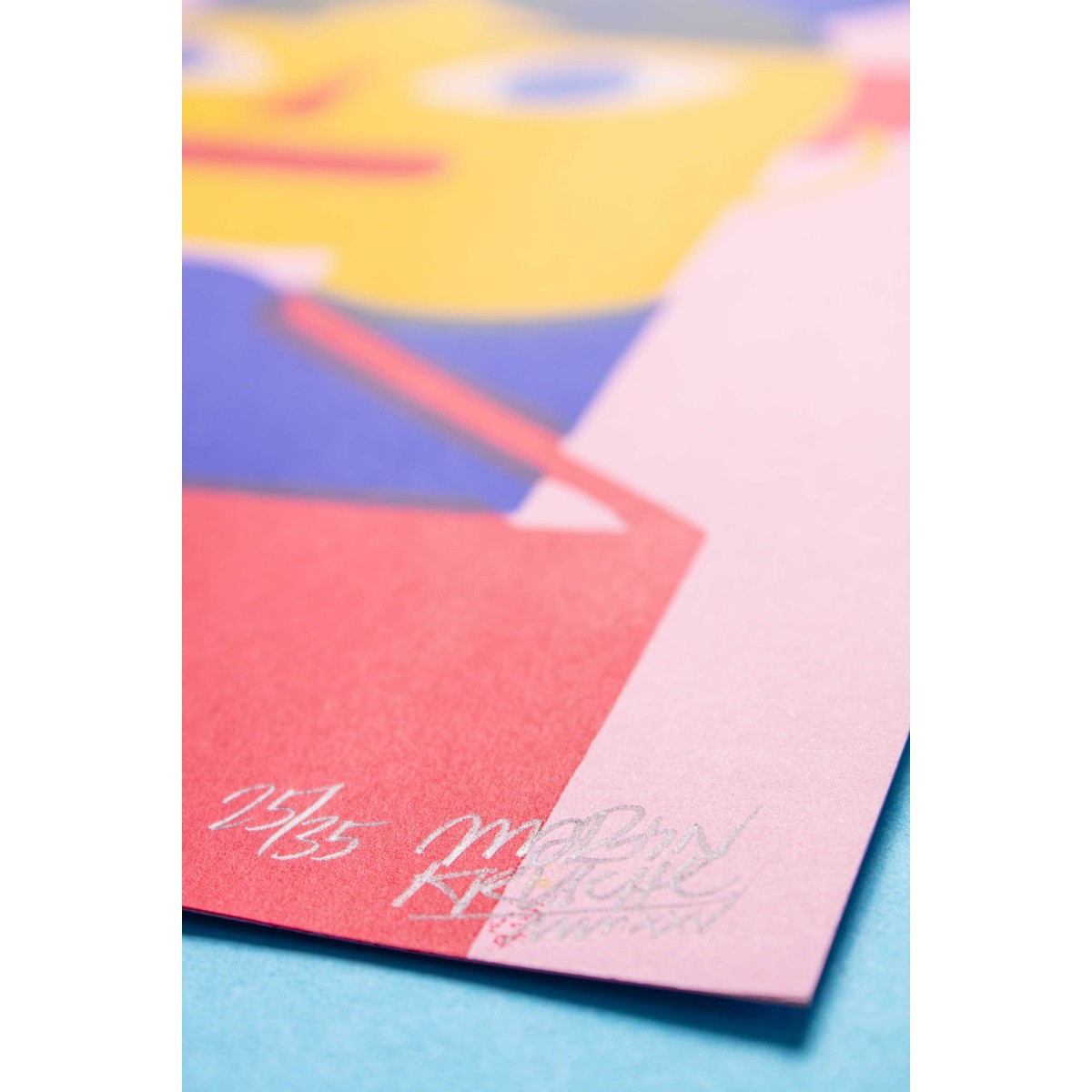 Martin Krusche - Schablonendruck »Mädchen«, DINA4