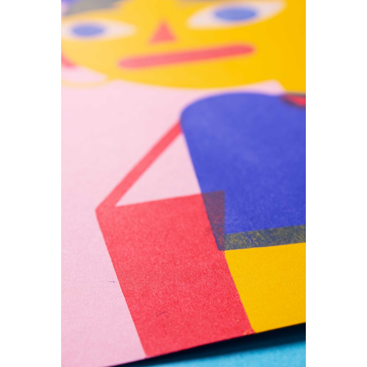 Martin Krusche - Schablonendruck »Mädchen«, DINA4