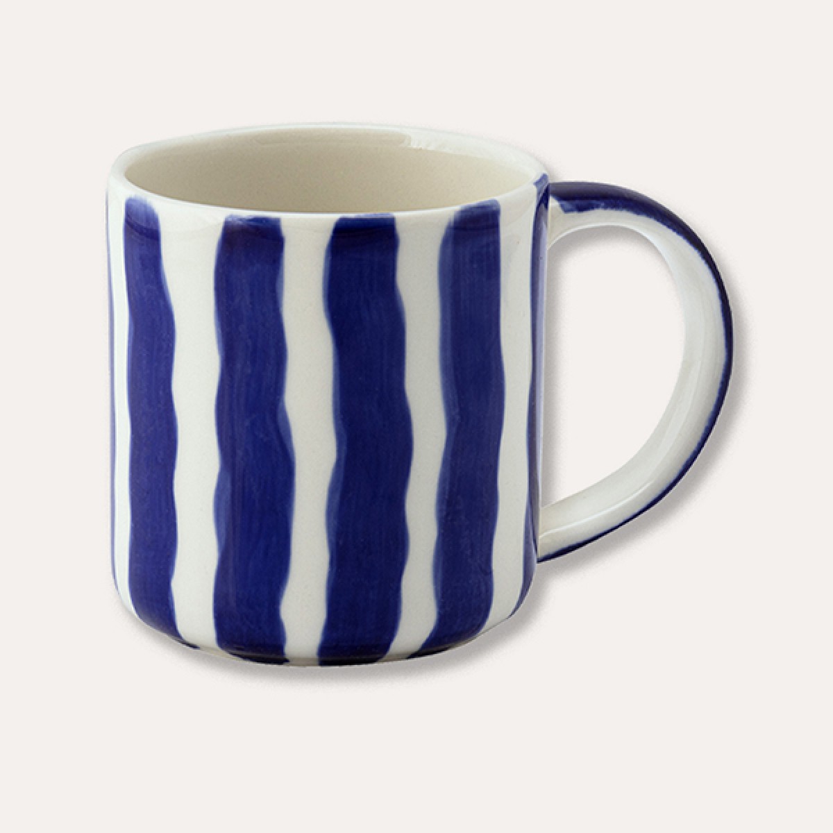 Magazin Minori - Becher Stripes - mare blue