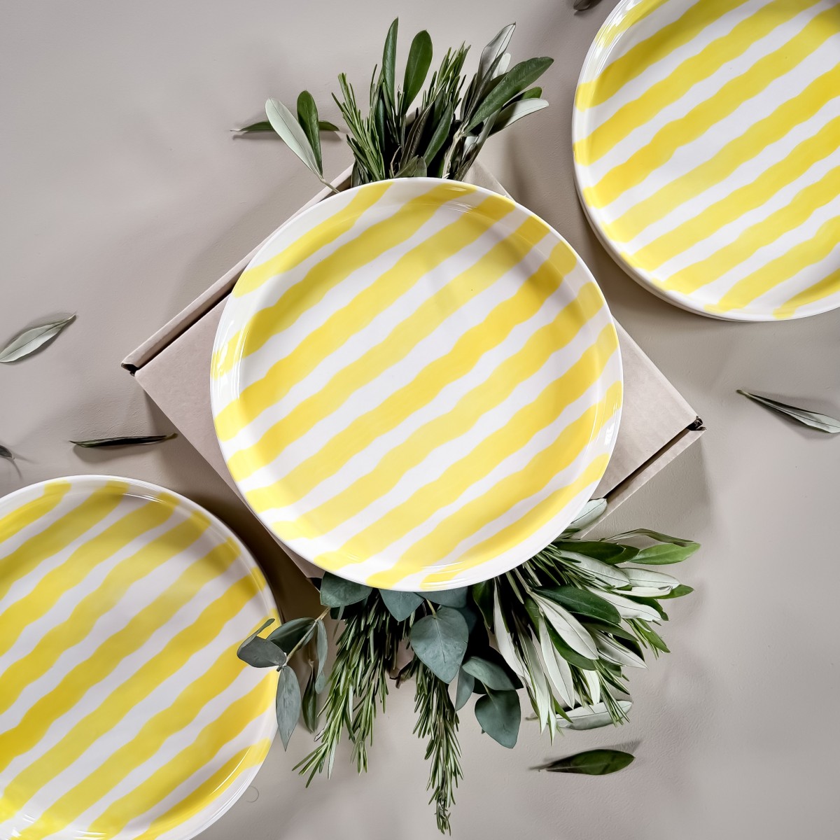 Magazin Minori - Teller Stripes - spiaggia yellow