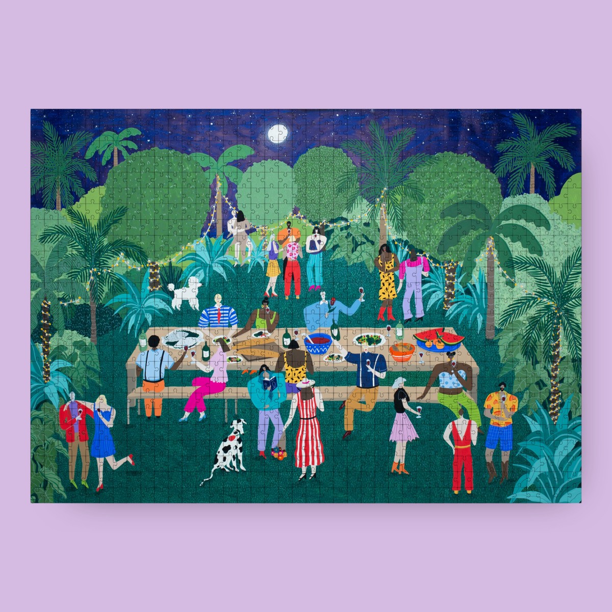 Das Puzzle Kollektiv - Puzzle "Midnight in Paradise" 1000 Teile
