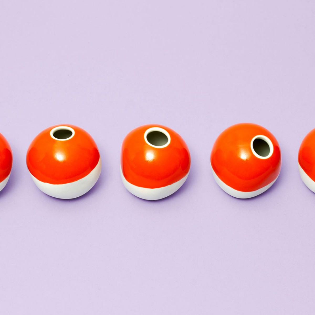 Vase PEPPLE orange