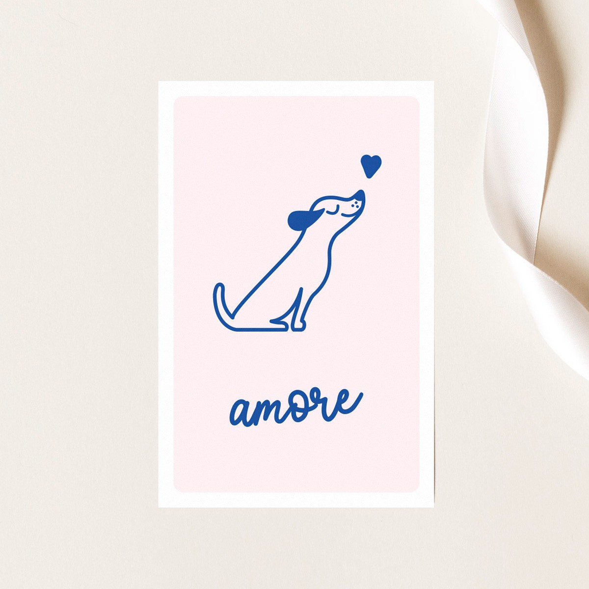 Minikarte „Amore“ – Kleine Karte, große Gefühle