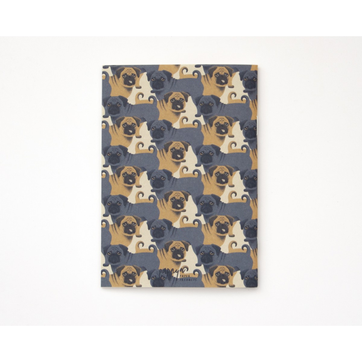 Notizheft A6 Psychedelic pugs // Papaya paper products 