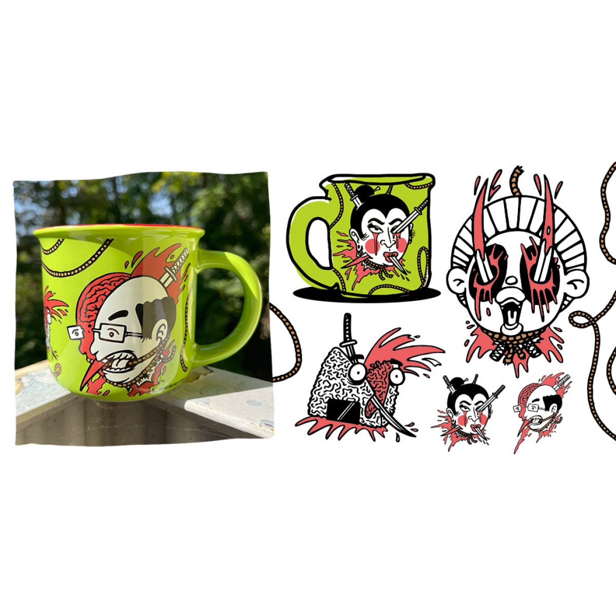Tasse „Namakubi“ – Heldbergs Games