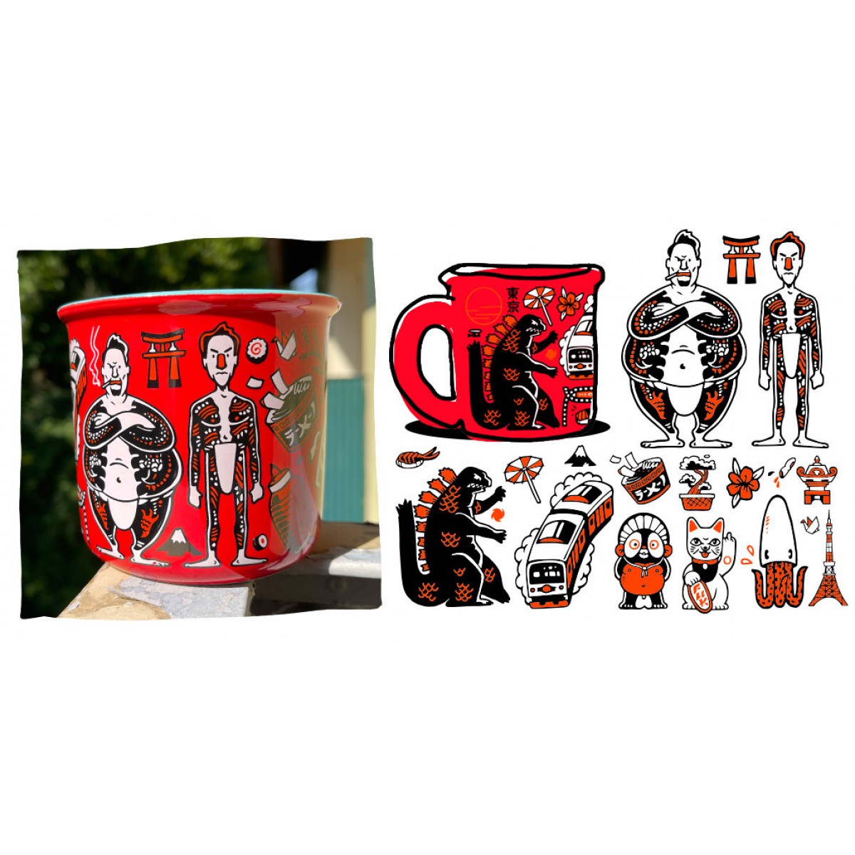 Tasse „Little Tokyo“ - Heldbergs Games