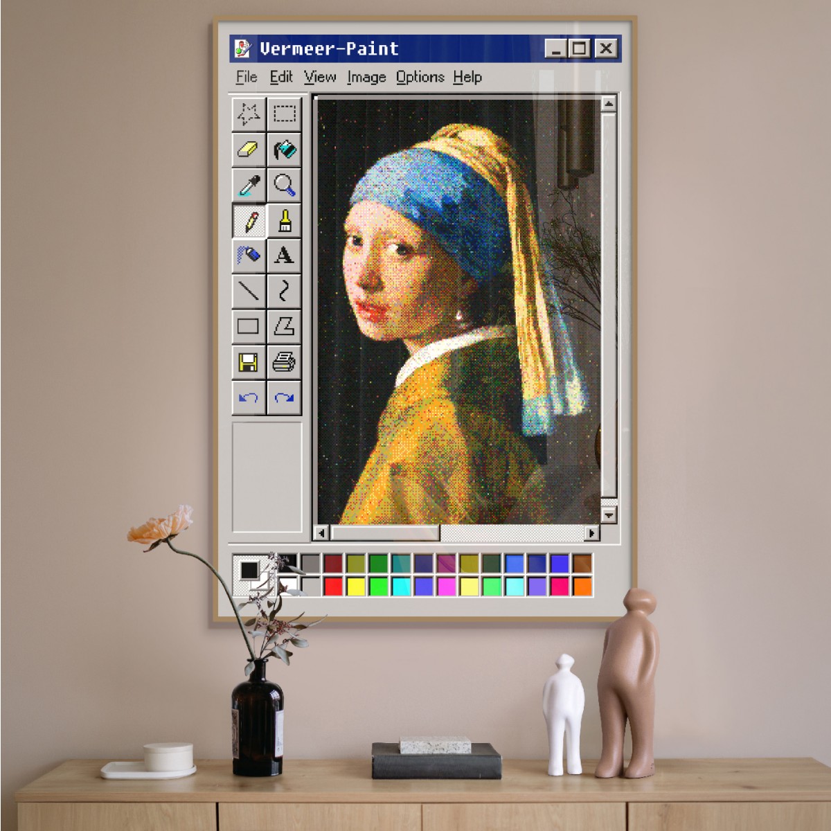 NEW PRINTS ON THE BLOCK / Plakat »Paint«
