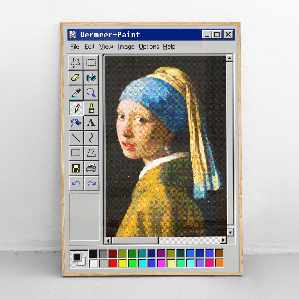 NEW PRINTS ON THE BLOCK / Plakat »Paint«