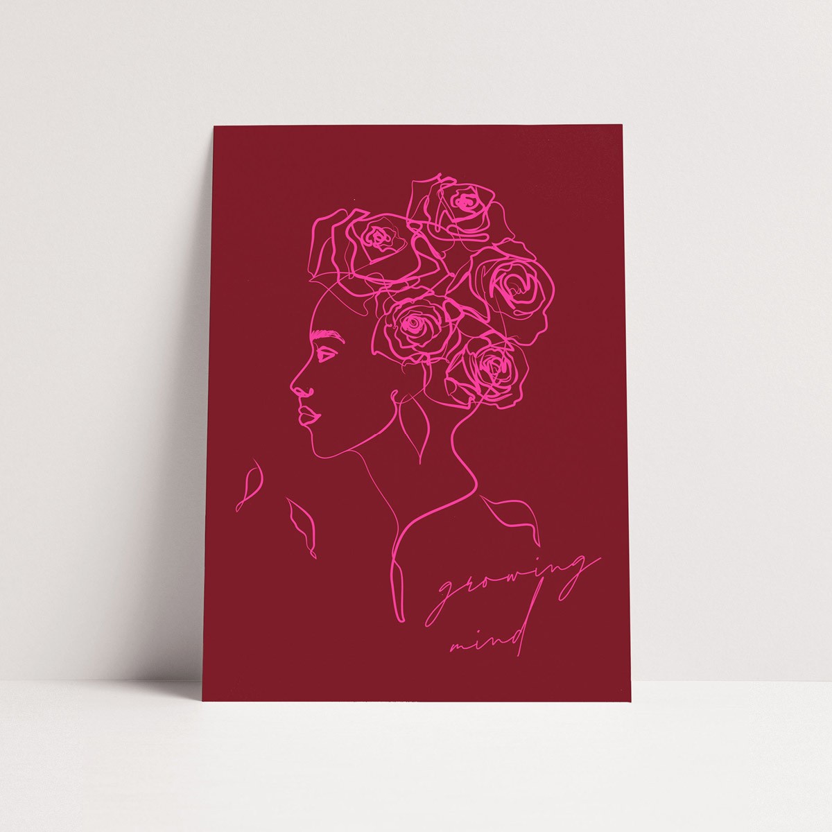 Karte GROWING MIND von ODE TO AYVI