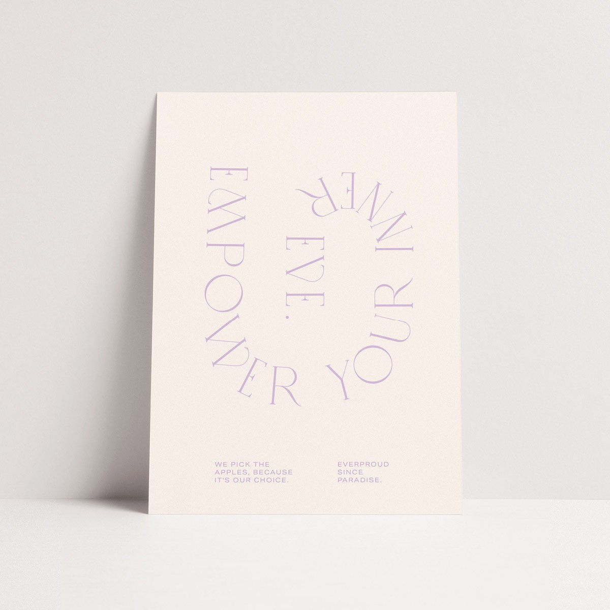 Karte EMPOWER YOUR INNER EVE von ODE TO AYVI