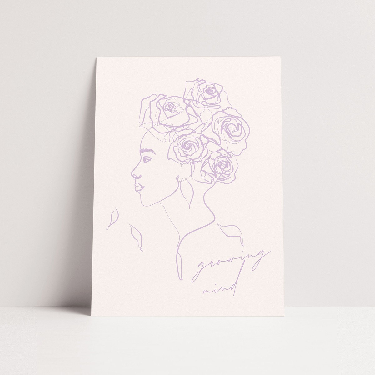 Karte GROWING MIND von ODE TO AYVI